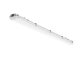 T8 por-, és páramentes armatúra 1 db 120 cm-es LED fénycsőhöz