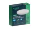 Távirányítós IP44 mennyezeti LED lámpatest, mozgásérzékelővel - kör (18W/1830lm) meleg fehér, fehér (295 mm) Samsung chip