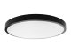 Távirányítós IP44 mennyezeti LED lámpatest, mozgásérzékelővel - kör (36W/3820lm) természetes fehér, fekete (420 mm), Samsung