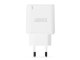 USB töltő, hálózati adapter  2 x USB A (5V/2.4A) - Fehér
