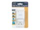 USB töltő, hálózati adapter  2 x USB A (5V/2.4A) - Fehér