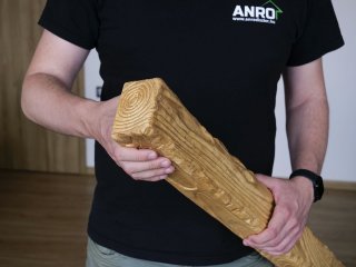DecoWood Világos bükk-90 Rusztikus poliuretán gerenda (EQ 007-1) Kifutó!