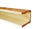 DecoWood Világos bükk-170 Modern poliuretán gerenda (ED 104-1) Kifutó!
