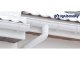 Ereszcsatorna rendszer, 90/75 mm, 4 méter, fehér, PVC