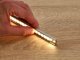 Type-D Ezüst- Alumínium U profil LED szalagos világításhoz 16x6 mm (Fekete PMMA búrával)