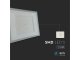 SMD LED reflektor, fehér ház (200W/16450lm) - természetes fehér