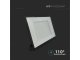 SMD LED reflektor, fekete ház (200W/16450lm) - természetes fehér