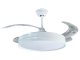 Mennyezeti ventilátor és lámpa, (36W/2880lm) CCT, távirányítóval, fehér