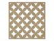 Mennyezeti kazettás dekorpanel, csillogás, 595x595 mm, 3 mm HDF - Sonoma tölgy