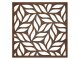 Mennyezeti kazettás dekorpanel, levelek, 595x595 mm, 3 mm HDF - Dió