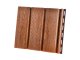 PVC ereszalj panel, aranytölgy (30 cm x 3 méter) - perforált