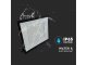 SMD LED reflektor, fekete ház (200W/16450lm) - hideg fehér