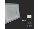 SMD LED reflektor, fehér ház (100W/8150lm) - hideg fehér