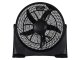 Hordozható padló ventilátor, (60 cm - 90W), fekete