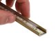 Type-D Arany - Alumínium U profil LED szalagos világításhoz 16x6 mm (Átlátszó búrával)