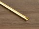 Type-D Arany - Alumínium U profil LED szalagos világításhoz 16x6 mm (Átlátszó búrával)