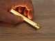 Type-D Arany - Alumínium U profil LED szalagos világításhoz 16x6 mm (Átlátszó búrával)