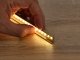 Type-D Arany - Alumínium U profil LED szalagos világításhoz 16x6 mm (Átlátszó búrával)