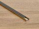 Type-D Arany - Alumínium U profil LED szalagos világításhoz 16x6 mm (Fekete PMMA búrával)