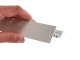 Recessed-7 NEW gipszkartonba süllyeszthető alu profil, fehér - LP307NW