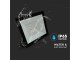 SMD LED reflektor, fekete ház (50W/4000lm) - természetes fehér