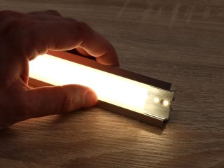 ALP-054 Ezüst - Alumínium U profil LED szalaghoz, süllyeszthető (Opál búrával)