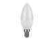 E14 LED lámpa (6.5W/180°) Gyertya - hideg fehér