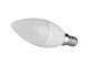 E14 LED lámpa (6.5W/180°) Gyertya - hideg fehér