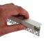 ALP-057 - TILE-EDGE Ezüst - Lépcsővilágító profil LED szalaghoz (Opál búrával)