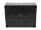 S-BOX sima falú kötődoboz csavaros fedéllel, (245x195x95 mm) IP65, fekete