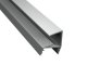 GLASS SHELF alu profile - LP701, ezüst