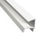 GLASS SHELF alu profile - LP701W, fehér