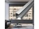 GLASS SHELF Ezüst - üvegpolc profil LED szalaghoz (Fekete búrával)