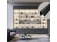 GLASS SHELF Fekete - üvegpolc profil LED szalaghoz (Átlátszó búrával)