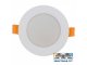 Süllyeszthető LED panel (118 mm - kör) 9W - állítható színhőmérséklet, fehér, IP54