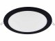 Süllyeszthető LED panel (223 mm - kör) 18W - természetes fehér, fekete