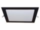Süllyeszthető LED panel (222 mm - négyzet) 18W - természetes fehér, fekete