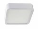 Falon kívüli LED panel (négyzet alakú) 18W - természetes fehér, fehér