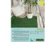 20 mm-es műfű - GREEN SINTRA 20 - Teraszra, erkélyre - 2 méter széles tekercsből, 8 év garancia