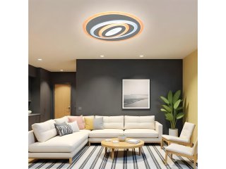 Eclypse Mennyezeti LED lámpa (80W - 5077 lm) távirányítóval, változtatható színhőmérséklet