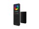 C8 Group Control RGB+CCT LED csoport (8 zónás) távirányító LED szalaghoz, fekete