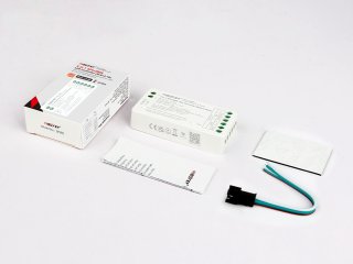 SPIB5 5-in-1 LED szalag vezérlő, SPI/DMX, Bluetooth+2.4G vezérlő (RGB, RGBW, RGB+CCT LED szalaghoz)