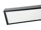 Design LED függőlámpa (32W) fekete színű - természetes fehér
