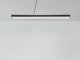 Design LED függőlámpa (32W) fekete színű - természetes fehér