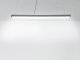 Design LED függőlámpa (32W) fekete színű - természetes fehér