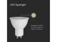 LED lámpa GU10 (6W/110°) hideg fehér, dimmelhető, CREE LED