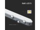 M-Series IP65 por és páramentes LED lámpatest (48W/5760lm) 150 cm, természetes fehér, 4000K, sorolható, mozgásérzékelős
