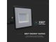 SLIM LED reflektor (50W/4300lm) - hideg fehér