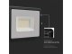 SMD LED reflektor, fekete ház (30W/2510lm) - természetes fehér