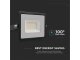 SMD LED reflektor, fekete ház (30W/2510lm) - természetes fehér